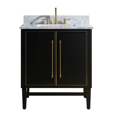 Black And Gold Bathroom Vanity Ztech