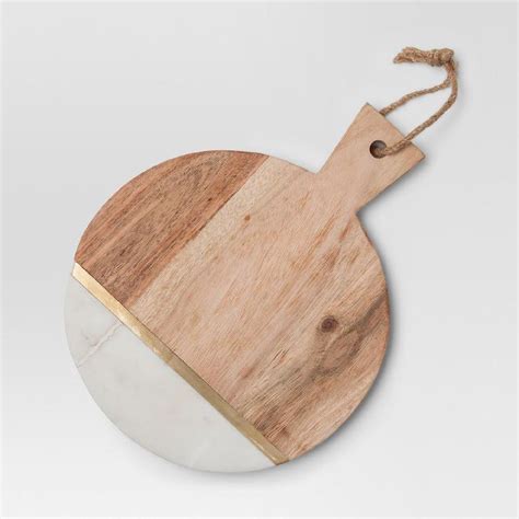 Project 62 Small Marble Wood Cheese Cutting Board