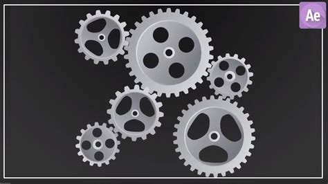 Gears Animation Tutorial In After Effects Cg Animation Tutorials