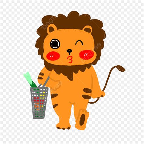 Little Lion Clipart Transparent Png Hd Cartoon Lion Lion Illustration