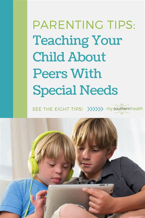 Teaching Your Child About Peers With Special Needs 8 Useful Tips