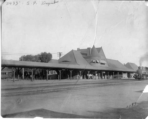 Southern Pacific Train Depot Fresno Ca — Calisphere