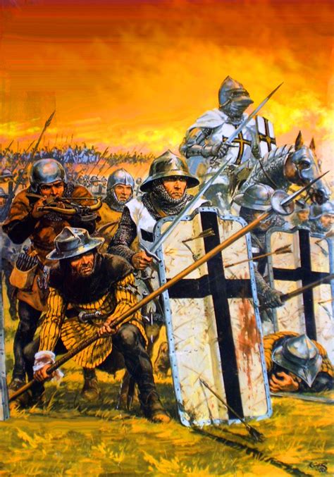 Teutonic Troops At The Battle Of Grunwalde Medieval Knight Medieval
