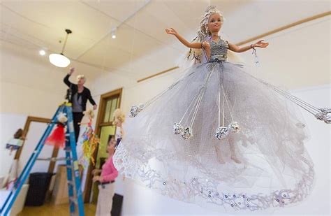 Trashion Fashion Barbie Exhibition Opening In Sonoma