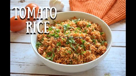 Tomato Rice Quick And Easy Recipe Recipe By The Foodie Express Youtube