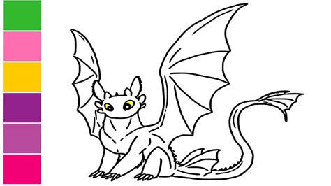 Art projects for kids and the whole family! How to draw toothless from how to train your dragon - easy ...