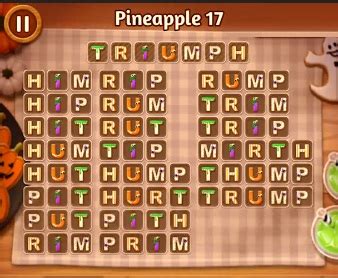 Earlier or later you will need help to pass this challenging game and our website is here to equip you with word cookies apple level 13 answers and other useful information like tips, solutions and cheats. Word Cookies Pineapple Level 17 Answers | Word Cookies Answers