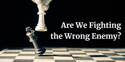 Are We Fighting The Wrong Enemy Lynn Pryor