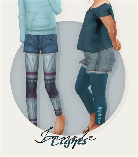 Sims 4 Cc Hotspot — Simiracle Jungle Tights Kids And Toddlers ♥