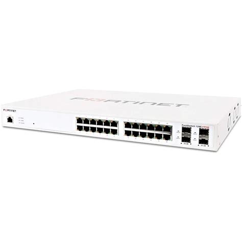 Fortinet Fortiswitch 124f Fpoe Fs 124f Fpoe L2 Managed Poe Switch