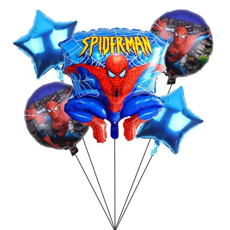 50pcs 100pcs Spiderman Theme Balloon Arch Garland Kit Diy Etsy
