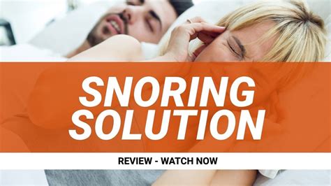 Anti Snoring Tongue My Snoring Solution Review Youtube