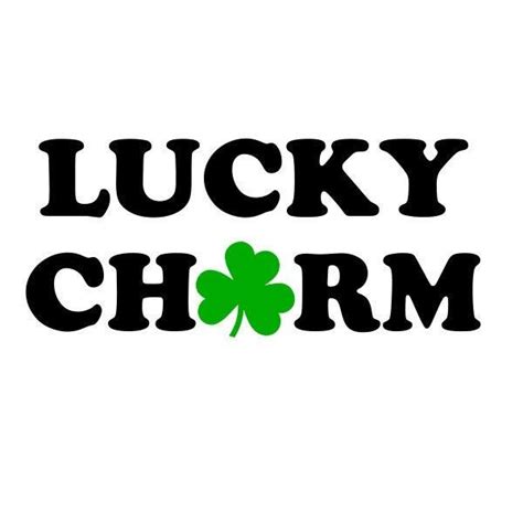 St Patricks Day Svg Lucky Charm Svg Shamrock Svg Digital Etsy Svg