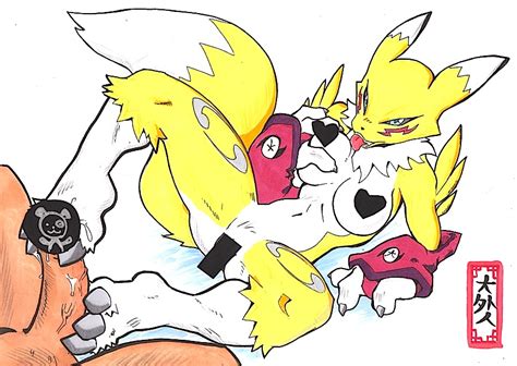 Rule 34 Censored Daigaijin Digimon Female Fur Furry Interspecies Male