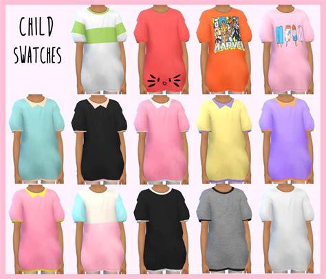 Dani Paradise Sims 4 Cc Kids Clothing Sims 4 Dresses Sims 4 Children