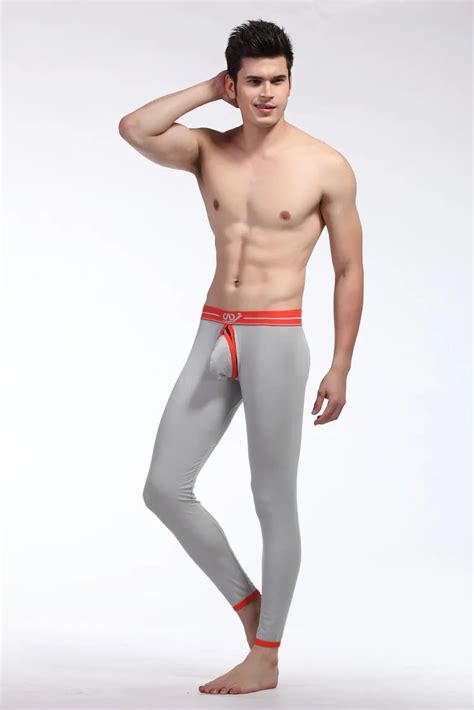 Funny Sexy Detachable Pouch Thermal Underwear Under Men Long John Plus Size Buy Hot Sale