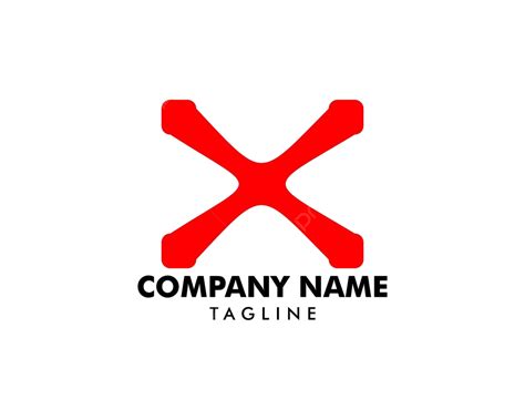 Initial Letter X Logo Template Design Minimal Monogram Logo Vector
