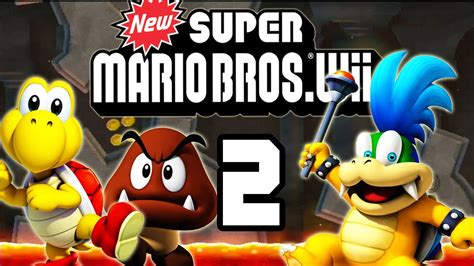 All four characters can run, jump and. New Super Mario Bros. Wii - Let's Play New Super Mario ...