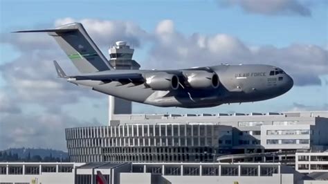 C 17 Pilot Who Made That Intense Takeoff From Portland Explains The