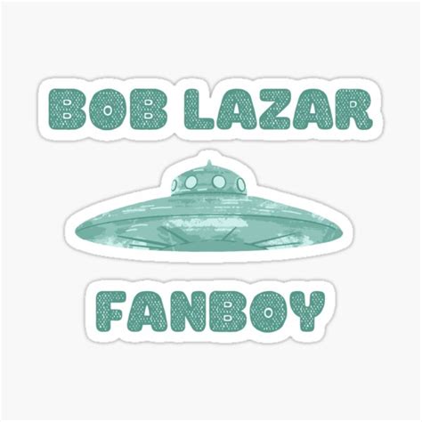 Bob Lazar Fan Boy UFO Believer Area Aliens Flying Saucer Replica