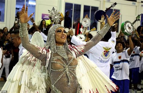 sexy sequins and plenty of skin are all on show as rio s famous carnival opens daily mail online