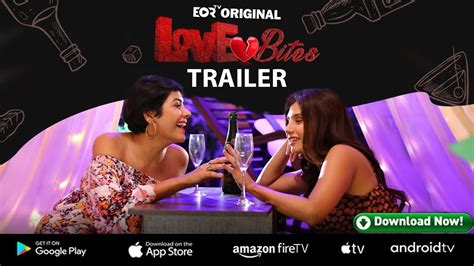 Love Bites Official Trailer Romantic Web Series 2023 Love Hate Obsession Eortv Original