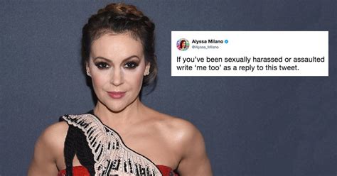 Alyssa Milano Starts Metoo Hashtag To Show How Widespread Sexual Assault Is