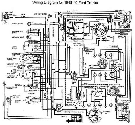 1949 Ford 6 Volt Wiring Diagram