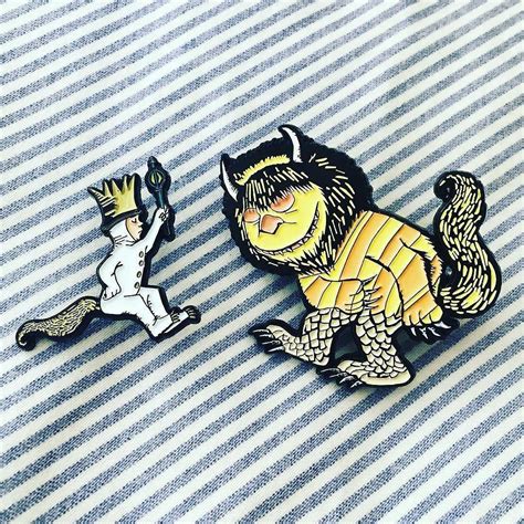 Where The Wild Things Are Enamel Pins Enamel Pins Pin And Patches