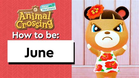 June Reactions T Guide House And Bio Animal Crossing Normal