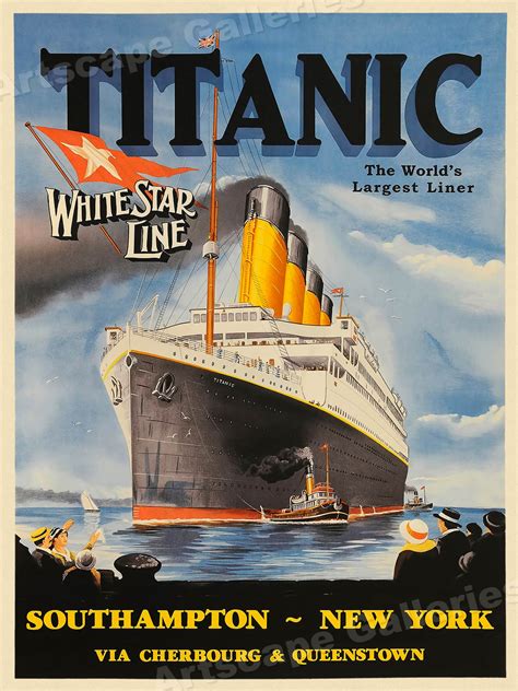 White Star Line Print Titanic Art And Collectibles Digital Prints