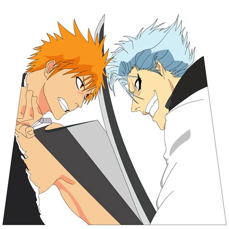 Ichigo Vs Grimmjow Jack By Blackdragonv1 On Deviantart