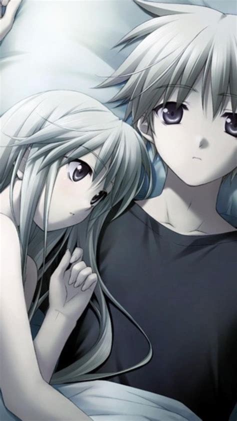 Anime Couple Love Full Hd Wallpaper
