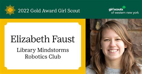 Elizabeth Faust Earns 2022 Girl Scout Gold Award Gswny Blog