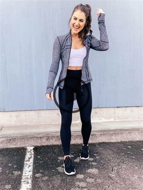 Workout Routine And Clean Eating In 2020 Lululemon Outfits Sporty
