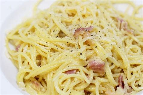 Creamy Bacon Carbonara Recipe A Delicious And Quick Italian Treat In