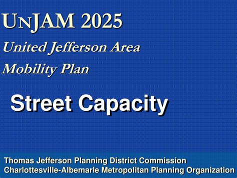 Ppt Thomas Jefferson Planning District Commission Powerpoint