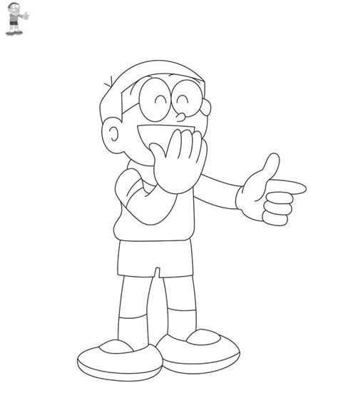 Desenhos De Feliz Nobita 6 Para Colorir E Imprimir ColorirOnline