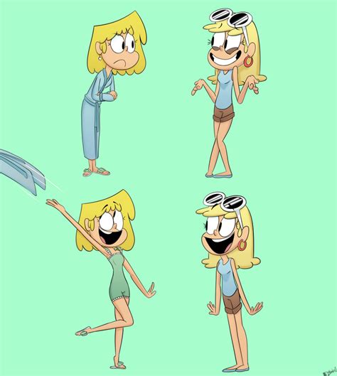 The Loud House Lori And Leni By Mdstudio On Deviantart The Loud