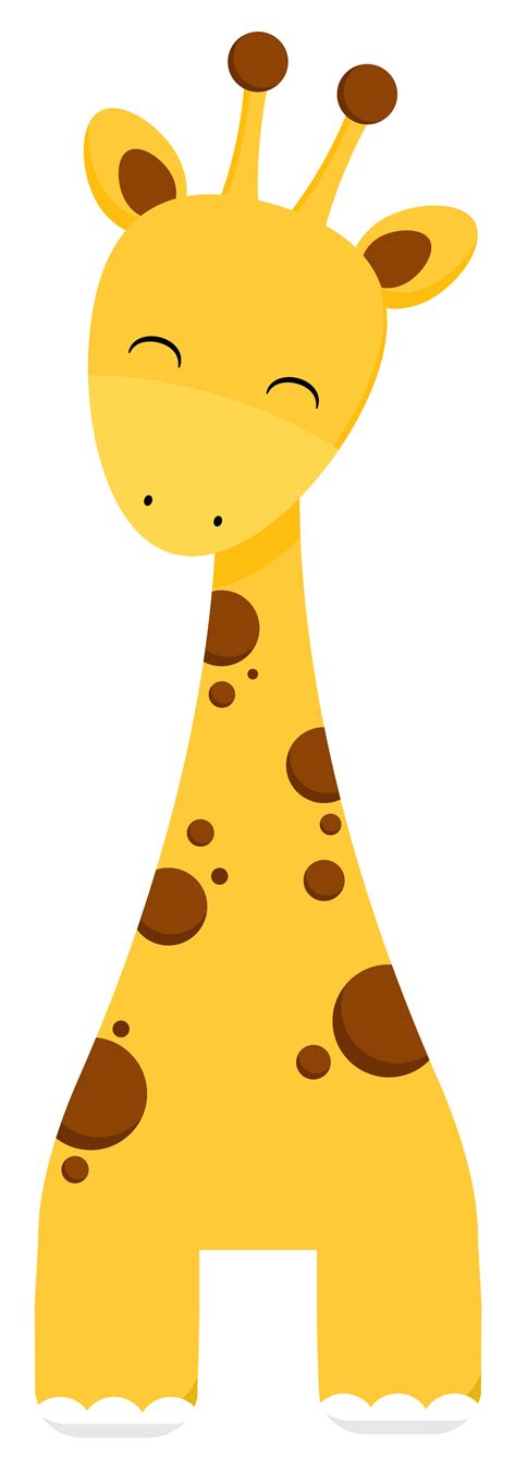 Jungle Animals Png 08png Girafas Girafa Ilustrações