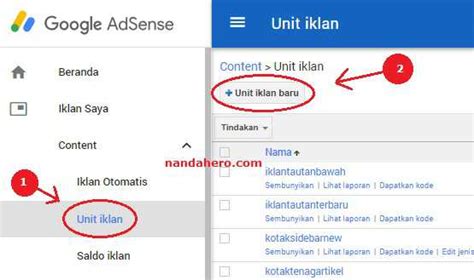Mengenal Mendapatkan Dan Memasang Jenis Iklan Matched Content Google Adsense Nanda Hero