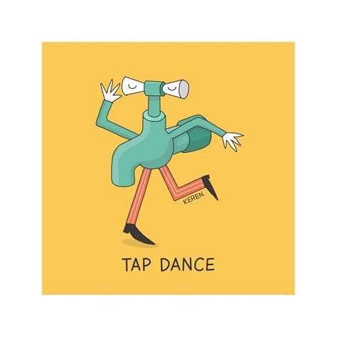 Dings And Doodles Tap Dance Visual Puns Punny