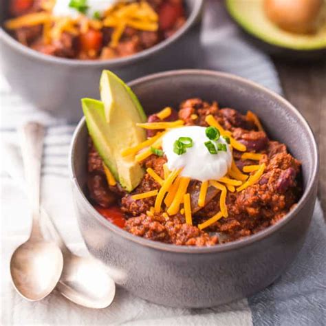 Easy Chili Recipe Balanced Flavors Rich And Hearty Baking A Moment
