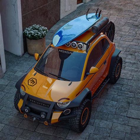 Fiat 500 Enters Off Road Beast Mode In Jaw Dropping Rendering