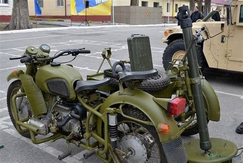Ukraine Introduced Military Motorcycle Dnepr 16