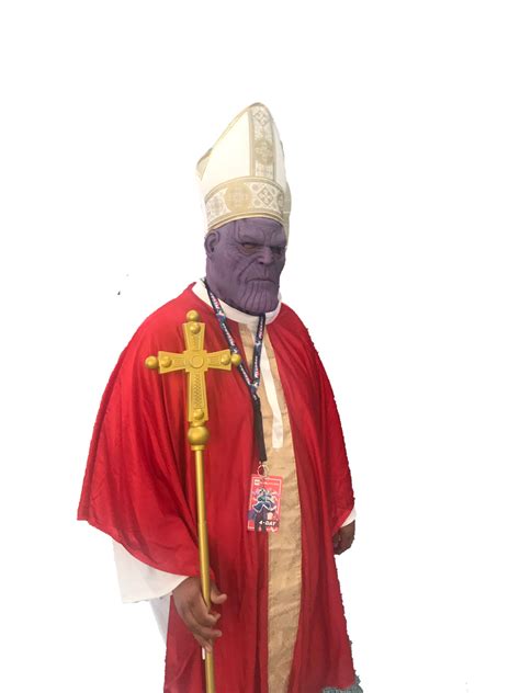 Pope Thanos Sticker Blank Template Imgflip