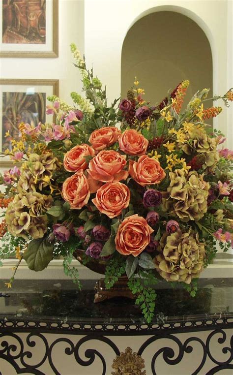 Maybe you would like to learn more about one of these? Large silk flower arrangements | Table flower arrangements ...