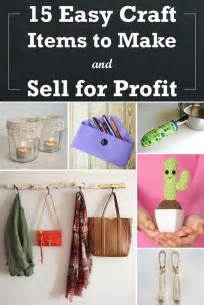 15 Easy Craft Items to Make and Sell for Profit | Crafts to make and