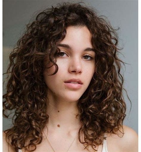 How To Style Curly Hair With Curtain Bangs Sanmaz