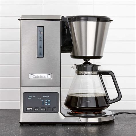 Cuisinart Pureprecision 8 Cup Pour Over Coffee Maker With Glass Carafe